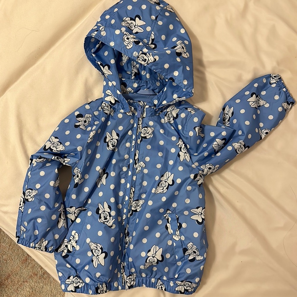 Minnie mouse rain jacket